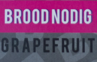 Broodnodig Grapefruit logo brouwerij Brood